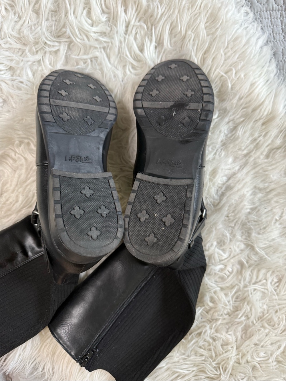 Life Stride Black XAnita Riding Boots 11 - Picture 8 of 9